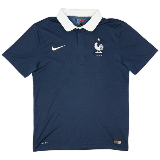 2014-15 France Home Shirt - 8/10 - (M)