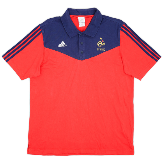 2008-09 France adidas Polo Shirt - 9/10 - (L)