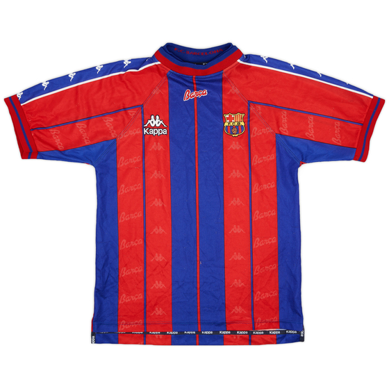 1997-98 Barcelona Home Shirt - 8/10 - (M)