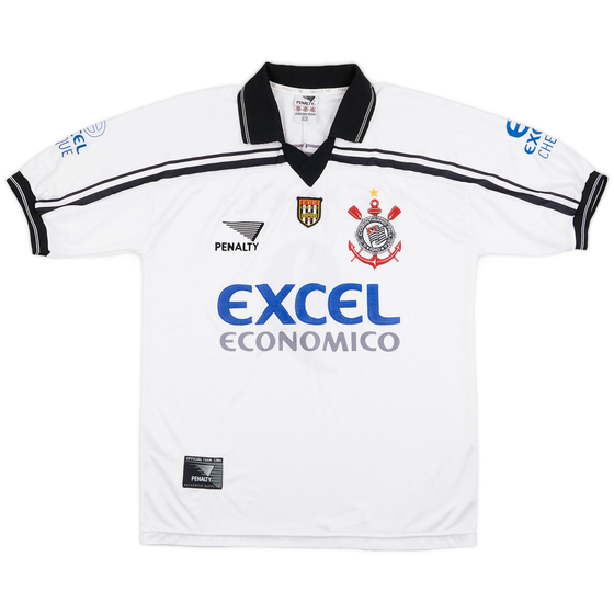 1998 Corinthians Home Shirt #9 - 8/10 - (XL)
