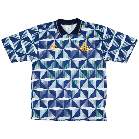 1990-92 Northern Ireland Away Shirt - 7/10 - (L)