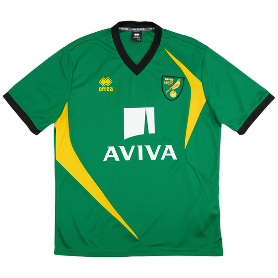 2014-15 Norwich Errea Training Shirt - As New