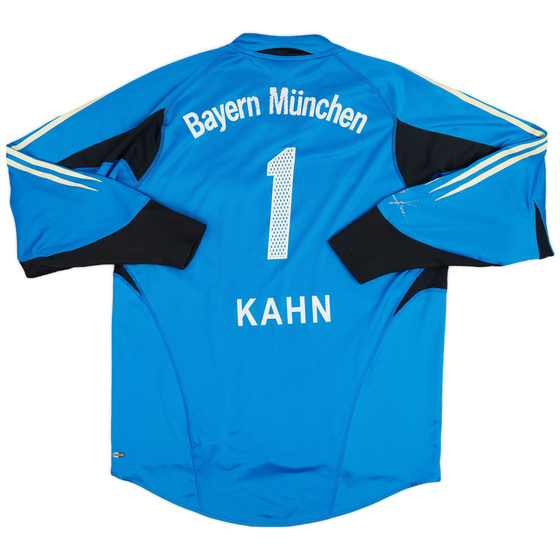 2004-05 Bayern Munich GK Shirt Kahn #1 - 6/10 - (XL)