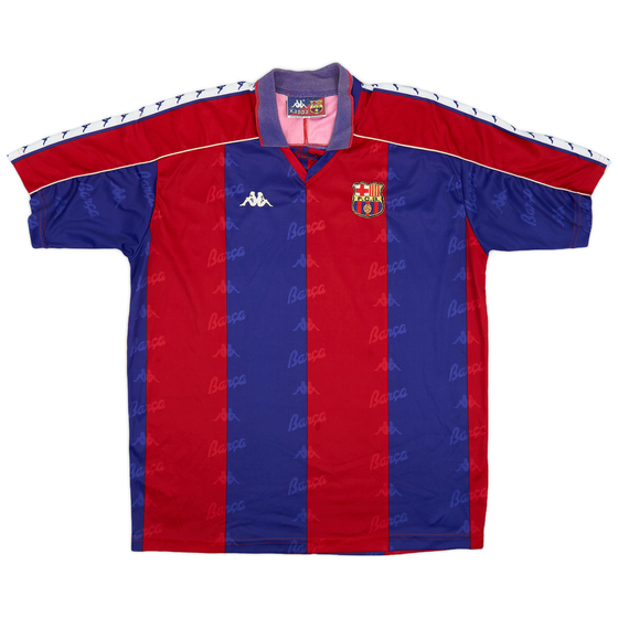 1992-95 Barcelona Home Shirt - 8/10 - (XL)