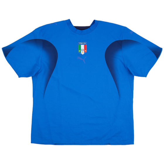 2006 Italy Home Shirt - 4/10 - (XL)
