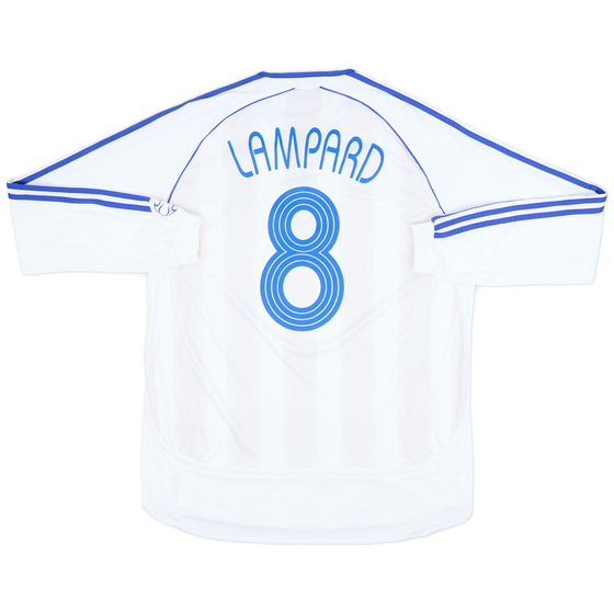 2006-07 Chelsea Player Issue Away L/S Shirt Lampard #8 - 9/10 - (XL)