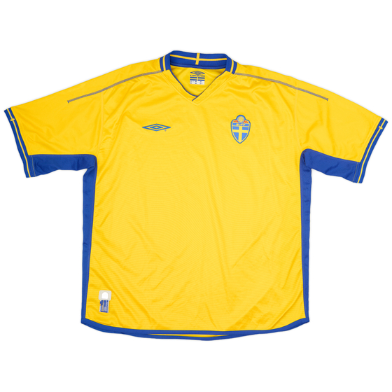 2003-04 Sweden Home Shirt - 8/10 - (XXL)