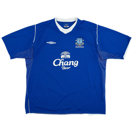 2004-05 Everton Home Shirt - 7/10 - (XL)