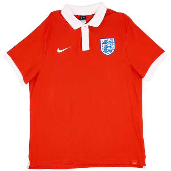 2016-17 England Nke Polo Shirt - 9/10 - (XXL)