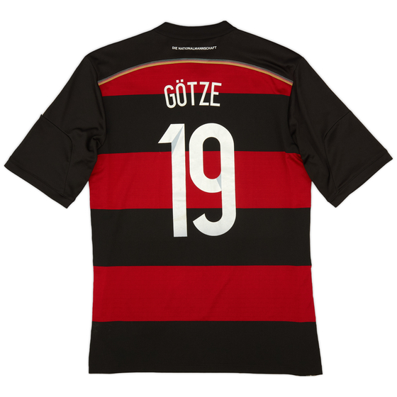 2014-15 Germany Away Shirt Gotze #19 - 8/10 - (M)