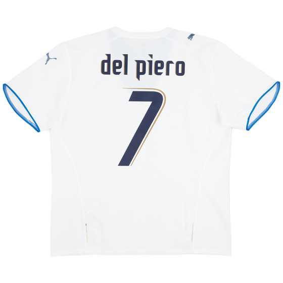 2006 Italy Away Shirt Del Piero #7 - 7/10 - (XL)