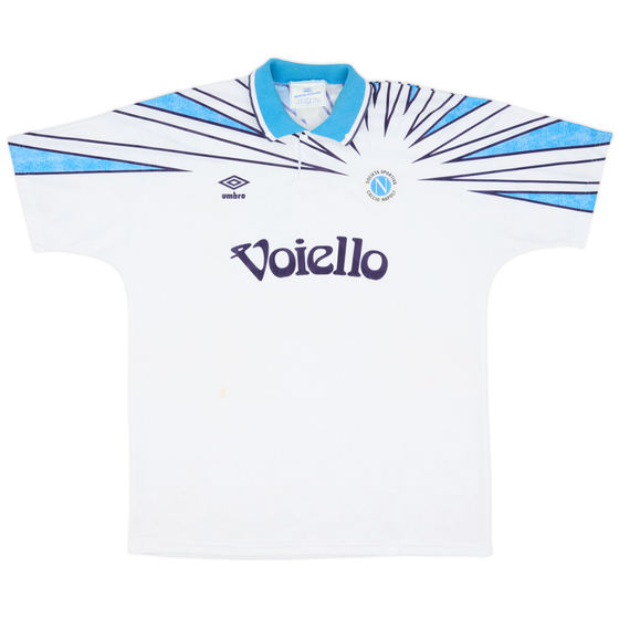 1991-93 Napoli Away Shirt - 8/10 - (XL)