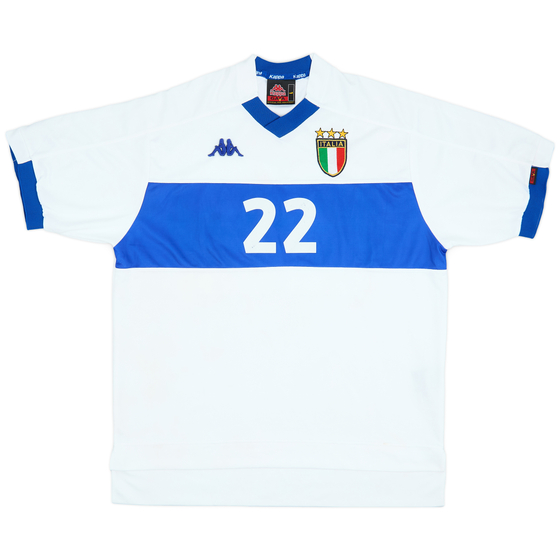 1998-00 Italy Away Shirt #22 - 6/10 - (L)