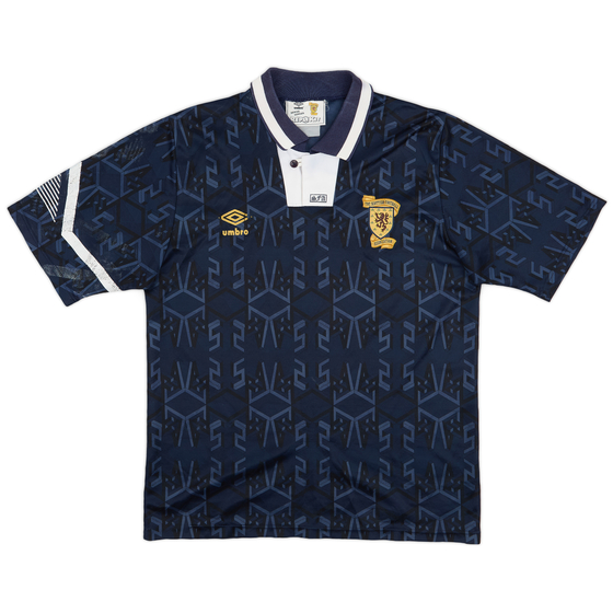 1991-94 Scotland Home Shirt - 6/10 - (XL.Boys)