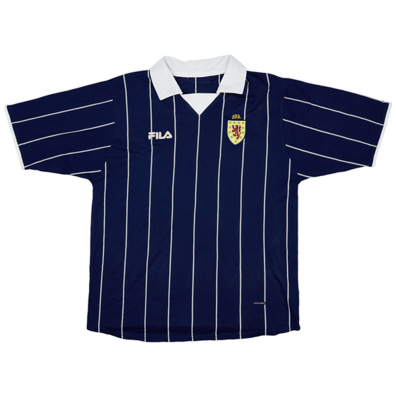 2002-03 Scotland Home Shirt - 7/10 - (XL)