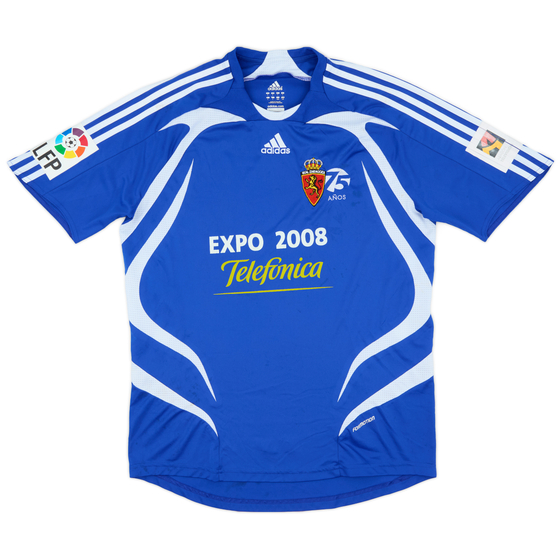 2007-08 Real Zaragoza Third Shirt - 8/10 - (L)