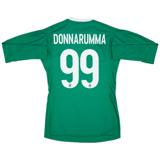 2017-18 AC Milan Player Issue GK Shirt Donnarumma #99 (S/M)