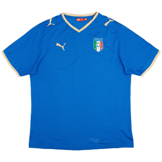 2007-08 Italy Home Shirt - 9/10 - (L)