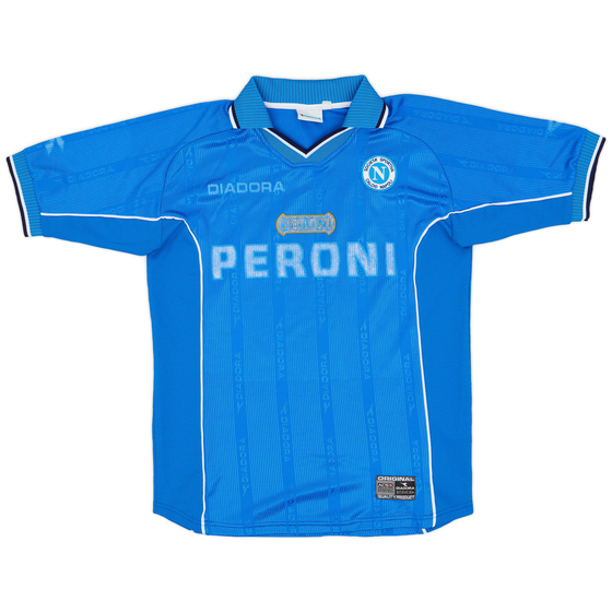 2000-01 Napoli Home Shirt - 4/10 - (M)