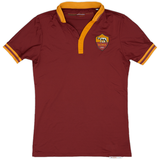 2013-14 Roma Home Shirt #6 - 8/10 - (S)