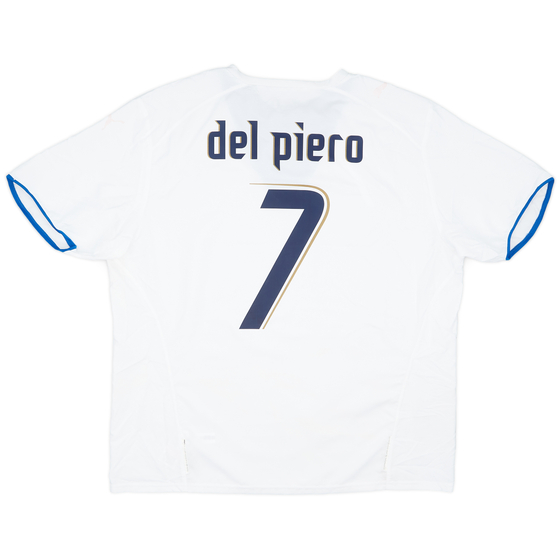 2006 Italy Away Shirt Del Piero #7 - 4/10 - (XXL)