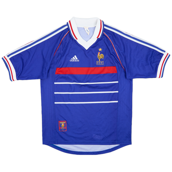 1998-00 France Home Shirt - 8/10 - (S)