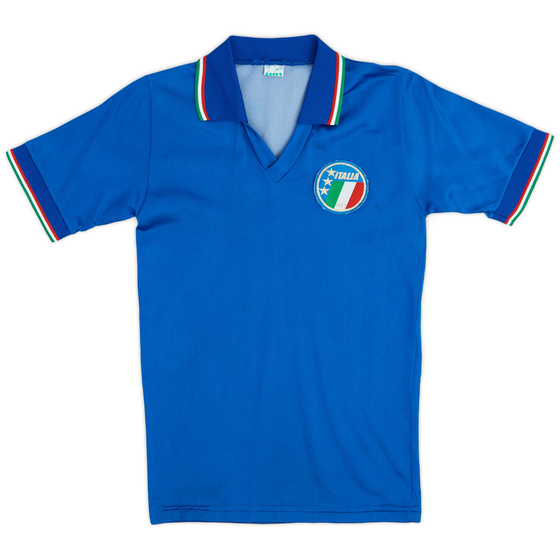 1986-91 Italy Home Shirt - 9/10 - (L.Boys)