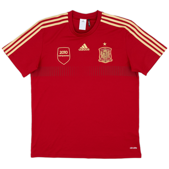 2013-15 Spain Campeones Training Shirt - 9/10 - (L)
