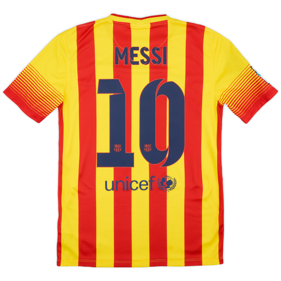 2013-15 Barcelona Away Shirt Messi #10 - 7/10 - (S)