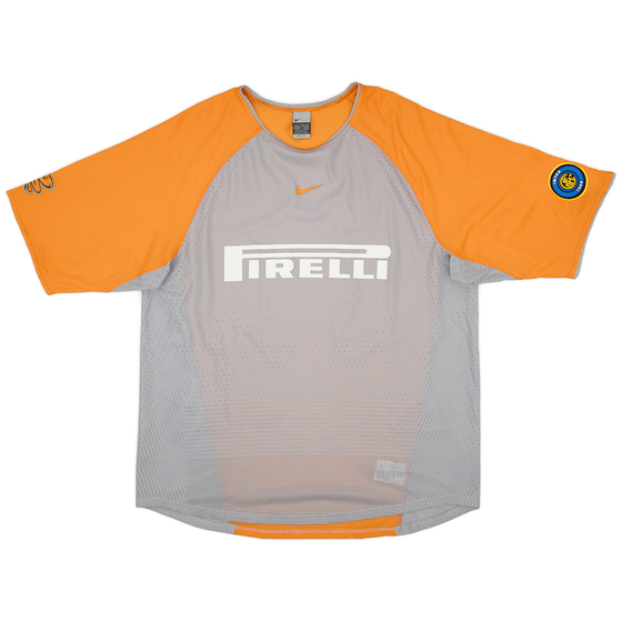 2001-02 Inter Milan Nike Training Shirt - 9/10 - (XL)