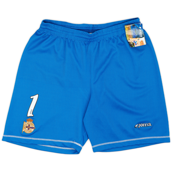 2003-04 Deportivo GK Shorts #1 (XL)