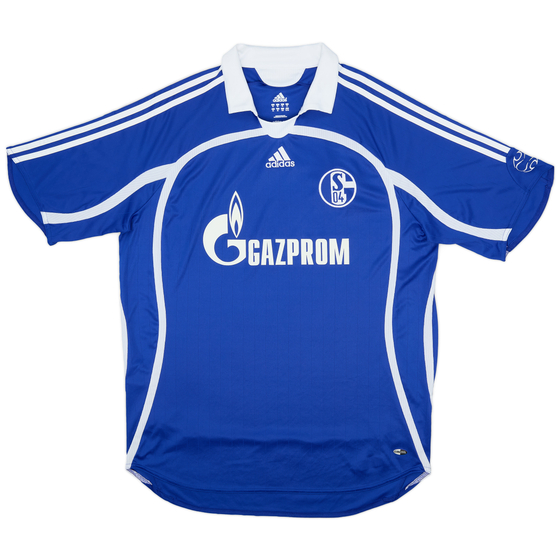 2007-08 Schalke Home Shirt - 8/10 - (XL)