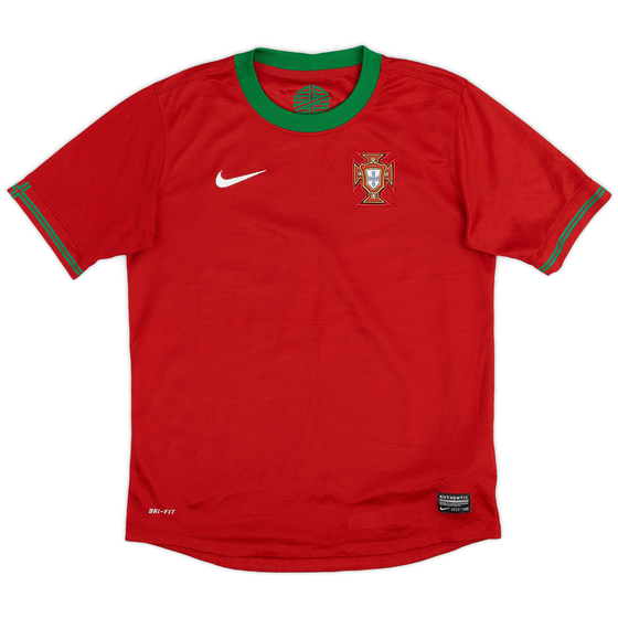 2012-13 Portugal Home Shirt - 5/10 - (L.Boys)