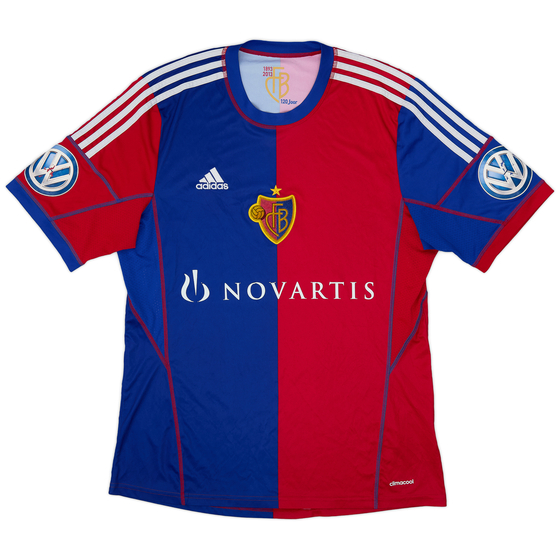 2013-14 FC Basel Home Shirt - 6/10 - (L)