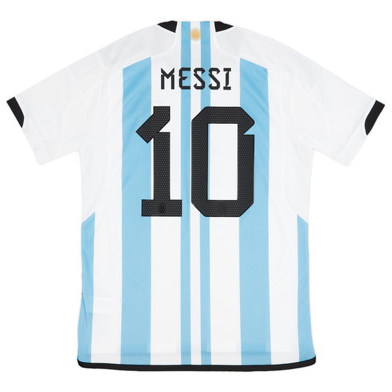 2022-23 Argentina Home Shirt Messi #10