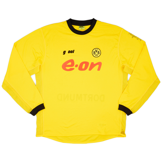 2003-04 Borussia Dortmund Home L/S Shirt - 4/10 - (L)