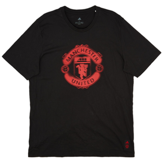 2021-22 Manchester United adidas Cotton Tee - 10/10 - (L)