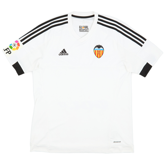 2015-16 Valencia adidas Training Shirt - 9/10 - (L)