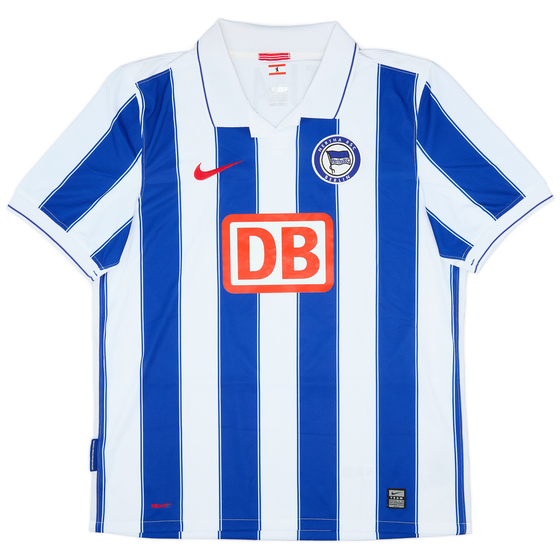 2009-10 Hertha Berlin Home Shirt - 10/10 - (L)