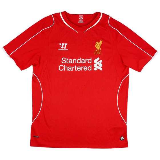 2014-15 Liverpool Home Shirt - 7/10 - (XL)