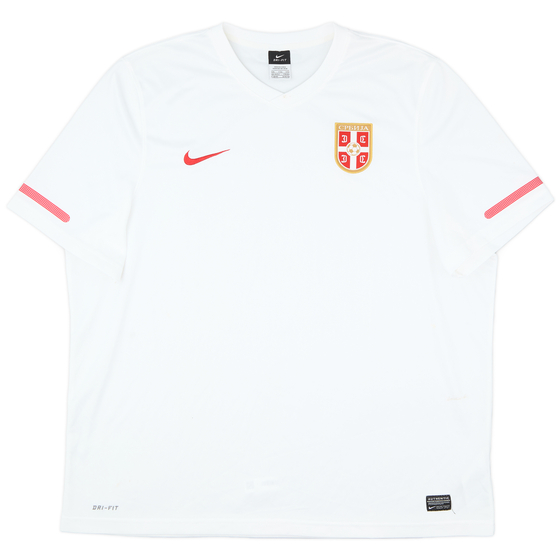 2010-12 Serbia Basic Away Shirt - 7/10 - (XXL)