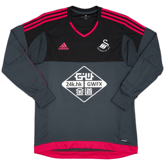 2014-15 Swansea GK Shirt - 9/10 - (L)