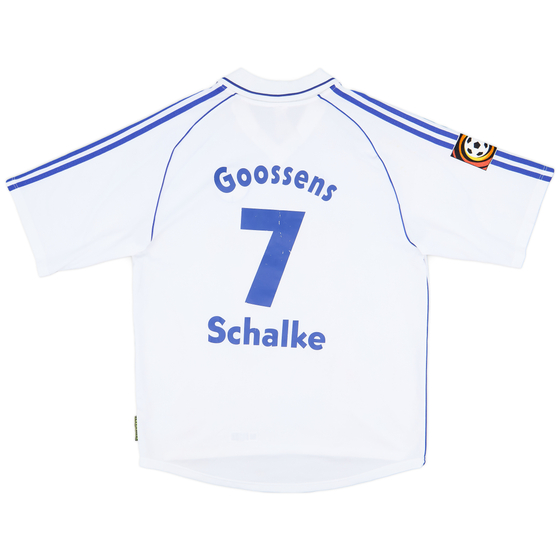 1999-01 Schalke Third Shirt Goossens #7 - 8/10 - (L)