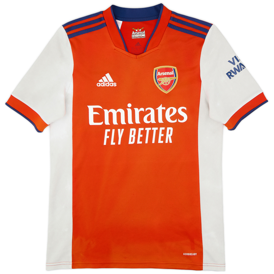 2021-22 Arsenal Home Shirt - 5/10 - (XL.Boys)
