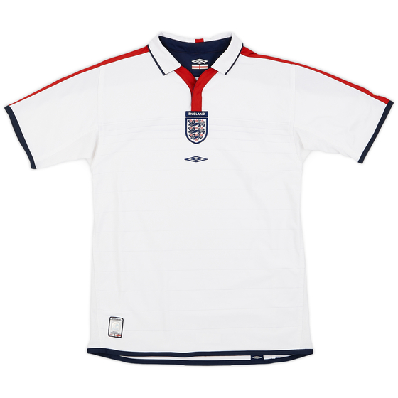 2003-05 England Home Shirt - 8/10 - (XL.Boys)