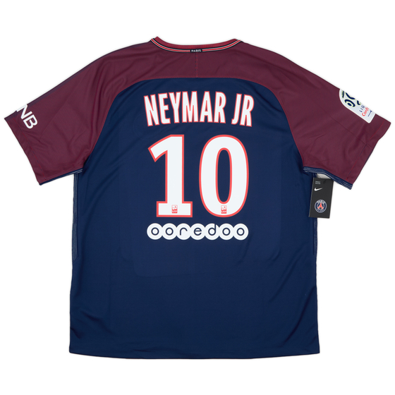 2017-18 Paris Saint-Germain Home Shirt Neymar Jr #10 (XL)