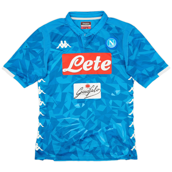 2018-19 Napoli Home Shirt - 5/10 - (L)