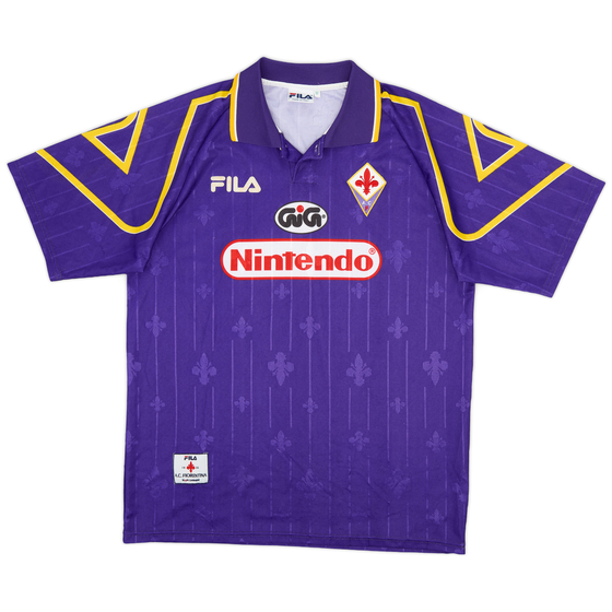 1997-98 Fiorentina Home Shirt - 9/10 - (M)