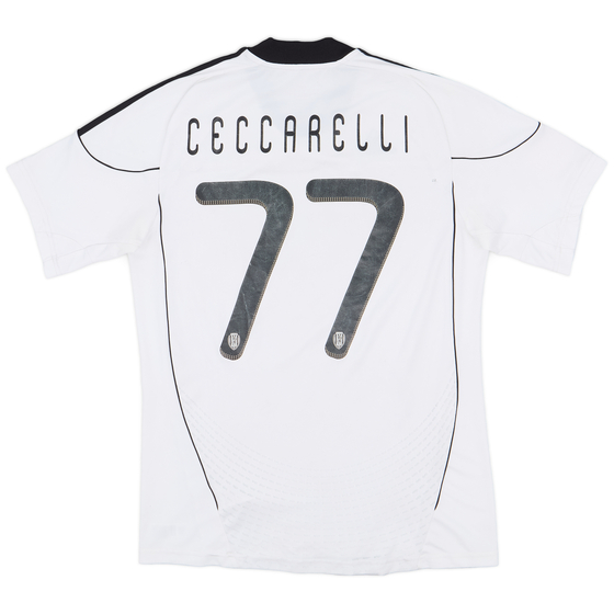 2010-11 Cesena Home Shirt Ceccarelli #77 - 5/10 - (M)