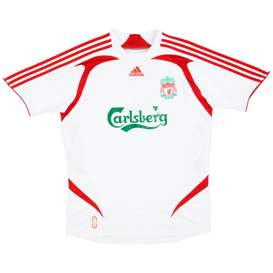 2007-08 Liverpool Away Shirt - 5/10 - (XL.Boys)